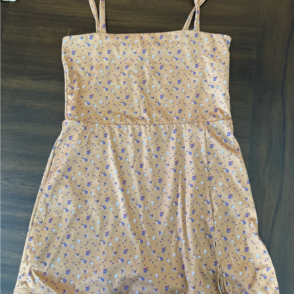 Floral Dress with built in shorts